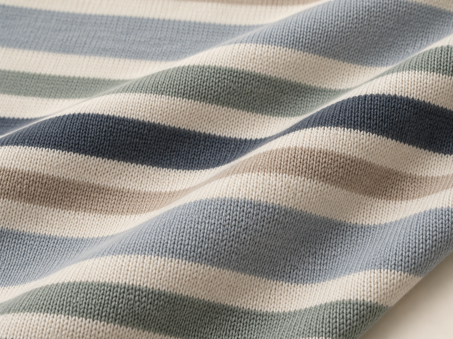 Stretch Engineered Stripes knitted fabric